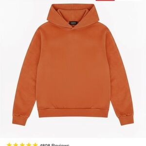 TALENTLESS Burnt Orange Hoodie